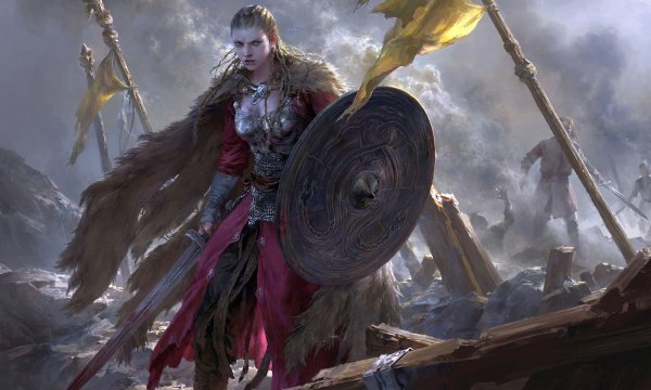 Viking Kadınları da Savaşlara Katılıyormuş